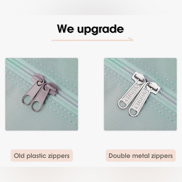 NWT 18x14x8 Foldable Travel Duffel Bag Tote, AVAILABLE IN MULTI COLORS - Picture 11 of 12